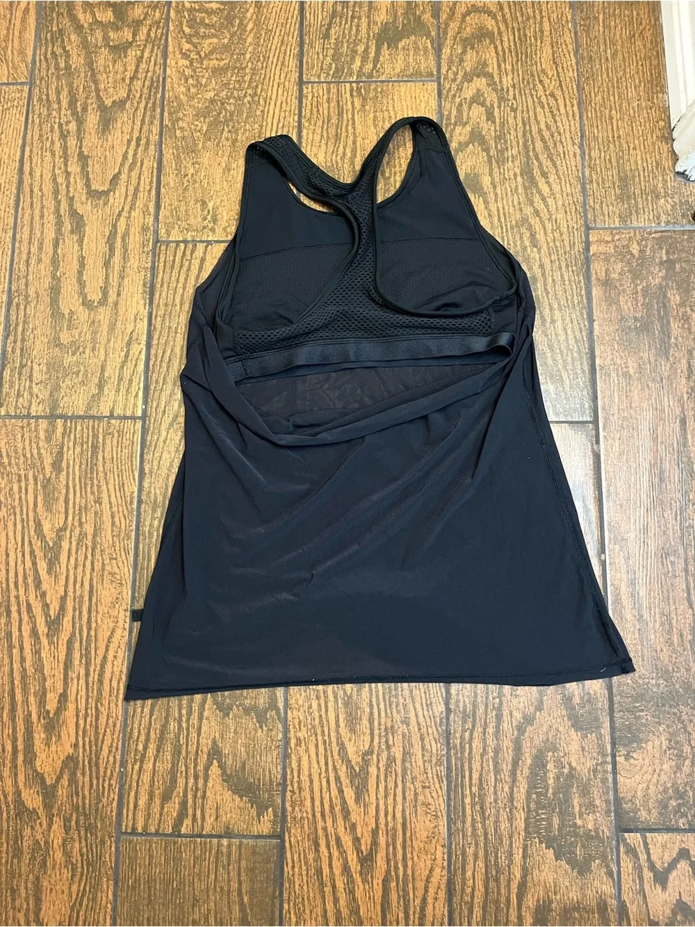 lululemon athletica Black Racerback Tank Top